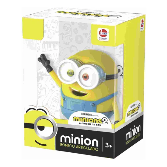 Boneco Vinil Minions Bob - Líder
