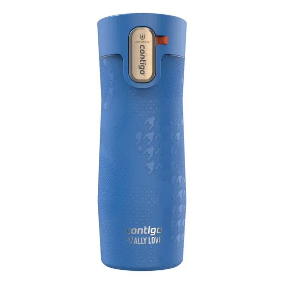 Vaso Termico Contigo Ally Love Westloop Autoseal 473 Ml Azul Azul Ally Love