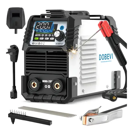 Máquina Inversora Solda Portatil C/acessórios Dobevi Branco/preto 127/220v