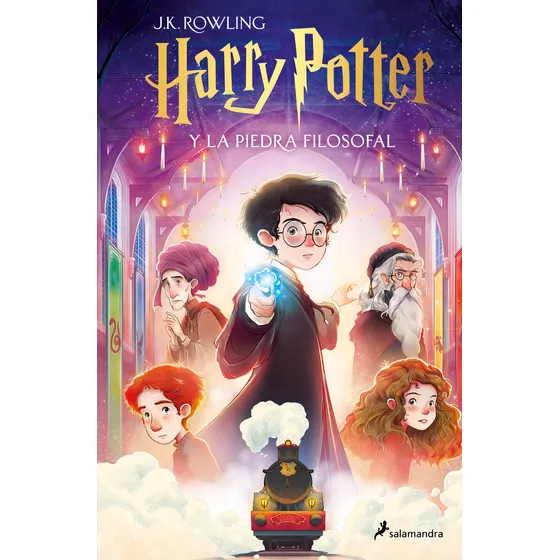Harry Potter Y La Piedra Filosofal (ed Con Ilustraciones De Xavier Bonet), De J.k. Rowling. Editorial Salamandra, Tapa Blanda, Edición 1 En Español