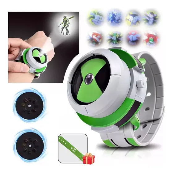 Reloj De Juguete Con Proyector De Imágenes Para Niños Yokai