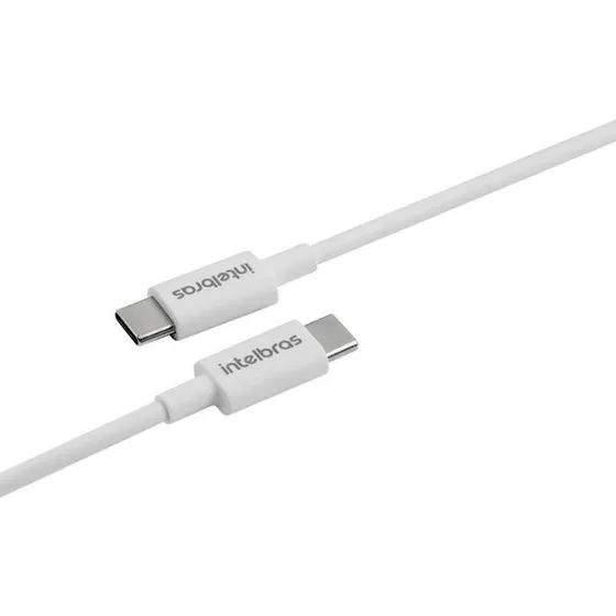 Cabo Universal Usb Type C-c 1,2 Metros Branco Intelbras