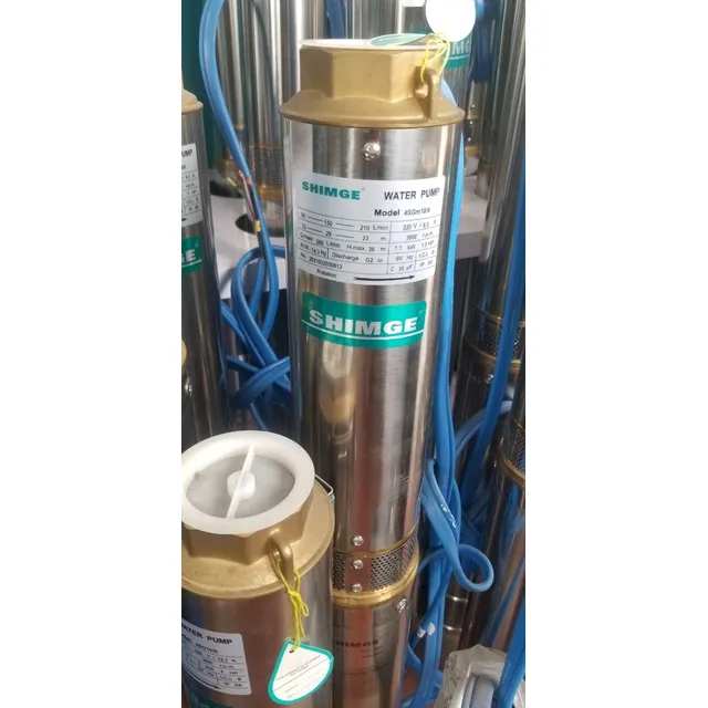 Bomba Sumergible De 2 Hp Marca Shimge 4sgm10/6 Voltaje 220
