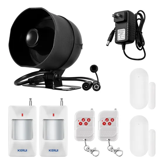 Kit Sistema Alarma Wifi Tuya Smart Life Anti Robo Sirena Ki3