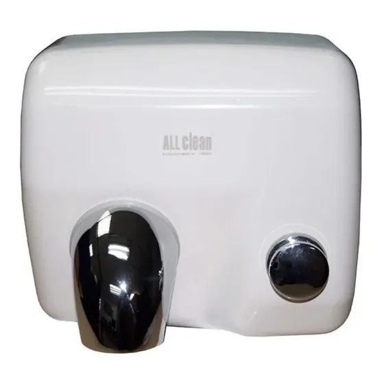 Secador De Mano Alto Trafico-manual All Clean. Con Pulsador 