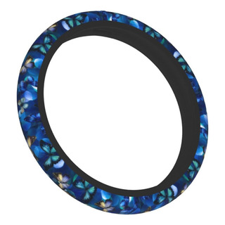 Fundas For Volante De Mariposa Azul, Ajuste Universal, Prot Fundas For Volante De Mariposa Azul, Ajuste Universal, Prot