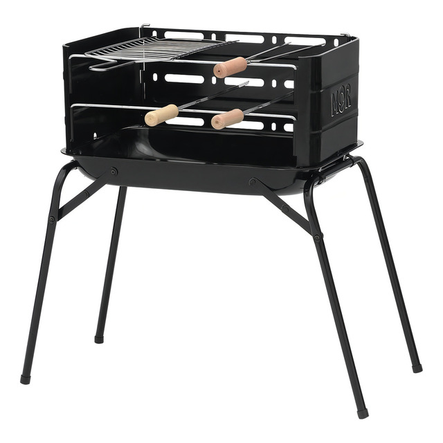 Mor Montana 64x54cm Churrasqueira Preto De Aço