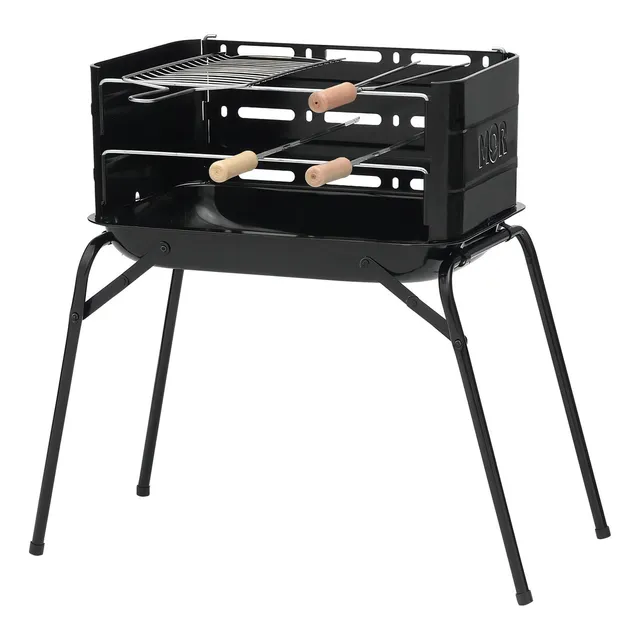 Mor Montana 64x54cm Churrasqueira Preto De Aço
