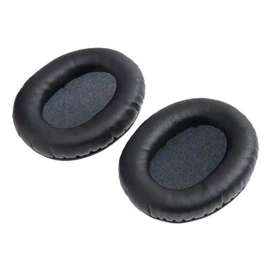 Espumas Earpad Almofadas Par Compatível Hyperx Cloud Stinger Cor Preto Couro PU