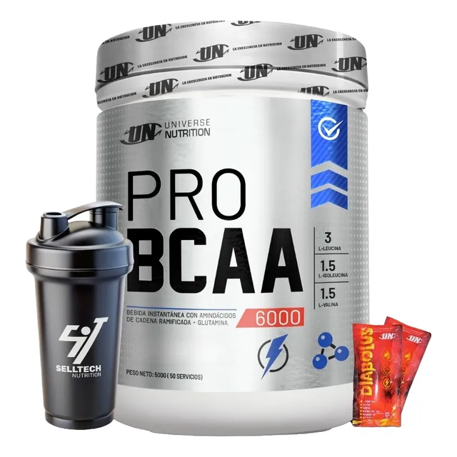 Aminoácido Universe Nutrition Pro Bcaa 500gr Fruit Punch
