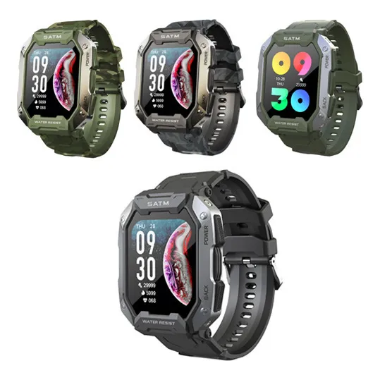 Relógio Inteligente Smartwatch Militar M1 Shock 2023 C20