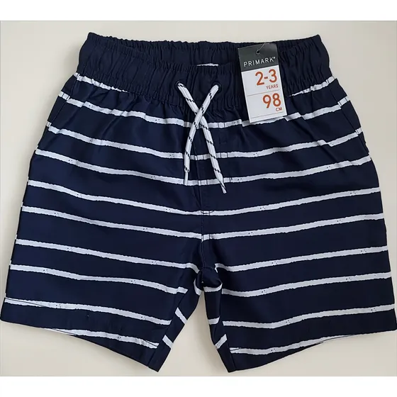 Short Playa- Piscina Para Niños - Tallas 2/3 Y 3/4 Primark