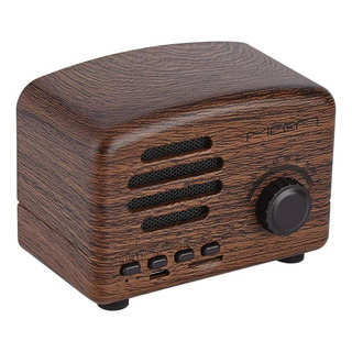 Altavoz Bt, Altavoz De Escritorio Retro De Madera Portátil, Altavoz Bt, Altavoz De Escritorio Retro De Madera Portátil,
