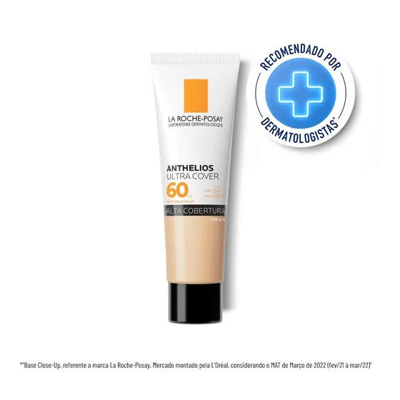 La Roche-posay Anthelios Ultra Cover Protetor Solar Facial Fps60 Cor 2.0 30 mL