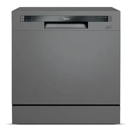 Lava Louças 8 Serviços Midea Cor Cinza