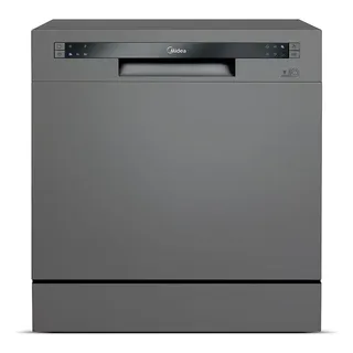 Lava Louças 8 Serviços Midea Cor Cinza
