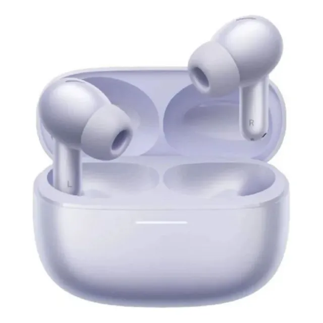 Auriculares Xiaomi Redmi Buds 6 Pro Lavender Purple, Cancelación Activa de Ruido -55dB, Bluetooth 5.3, Hasta 36 horas de autonomía, Violeta Lavanda