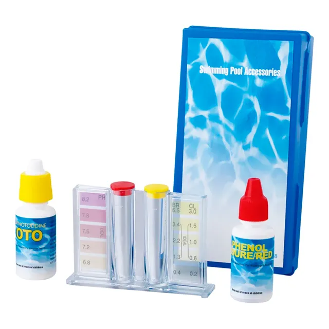 Kit Comparador Para Prueba Ph Y Cloro Agua