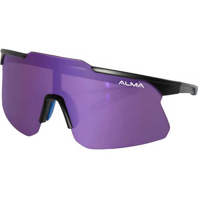 Óculos Esportivo Proteção Uv 400 Polis Alma Genius Armação Preto Lente Lilás Óculos Esportivo Proteção Uv 400 Polis Alma Genius Armação Preto Lente Lilás