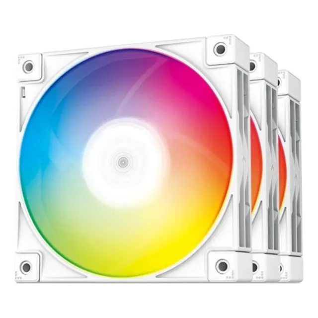 Fan Cooler Gamer Deepcool Fc120 Argb Blanco 3 En 1 Gaming