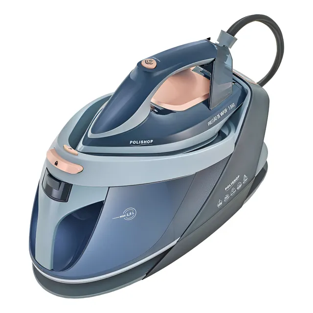 Ferro De Passar Protect & Care Polishop Azul - 127V