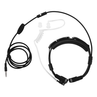 Micrófono De Garganta Táctica Con Conector De 3,5 Mm, Ajuste Micrófono De Garganta Táctica Con Conector De 3,5 Mm, Ajuste