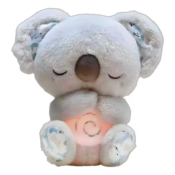 Peluche Respira Luz Y Música Conejo/koala/elefante