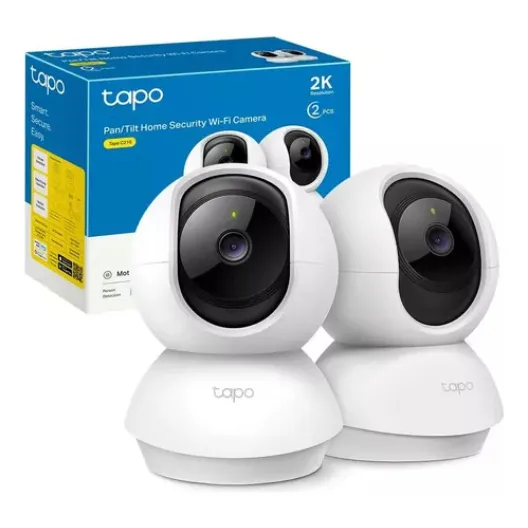 Camara Tp-link 2 Pack Tapo C210 2k Nocturna Seguridad 360