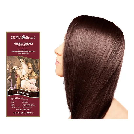 Tinta Natural Para Pelo Henna Crema 70 Ml Universo Binario
