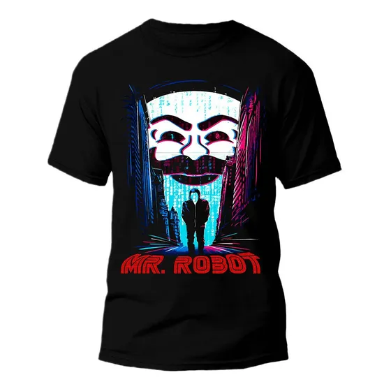 Remera Dtg - Mr Robot 04