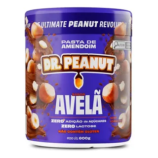 Pasta De Amendoim - 600g AvelĂŁ Com Whey Protein - Dr. Peanut Pasta De Amendoim - 600g AvelĂŁ Com Whey Protein - Dr. Peanut