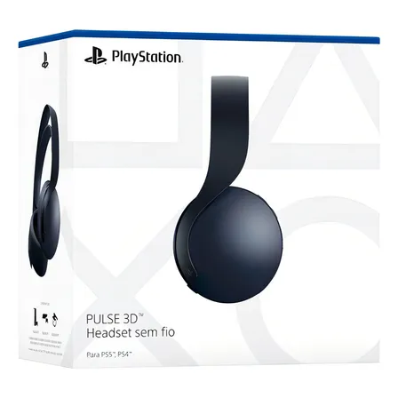 Auriculares Inalámbricos Sony Pulse 3d Midnight Black Ps5 Color Negro