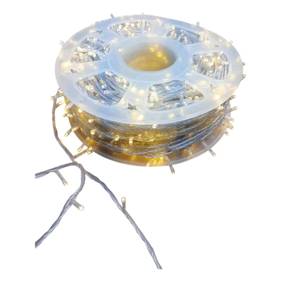 Luces Led Blanco Calido Navidad Boda Deco 100 Metros Guirnal
