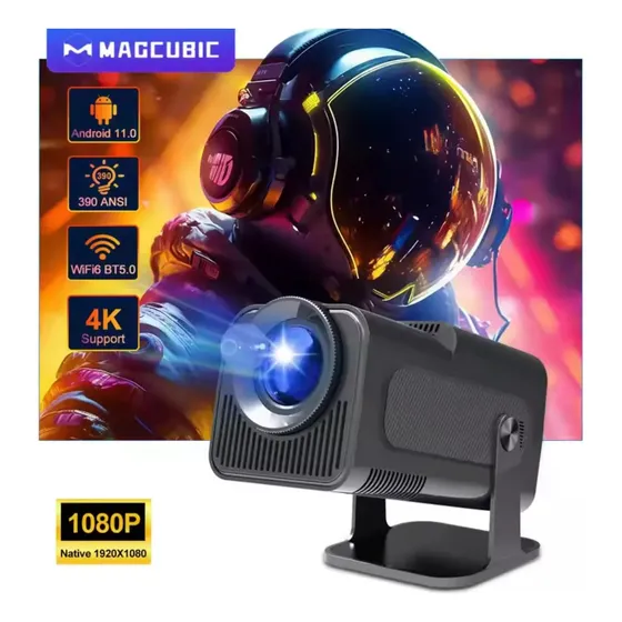 Proyector Video Beam Magcubic Con Android, Wifi Y Bluetooth