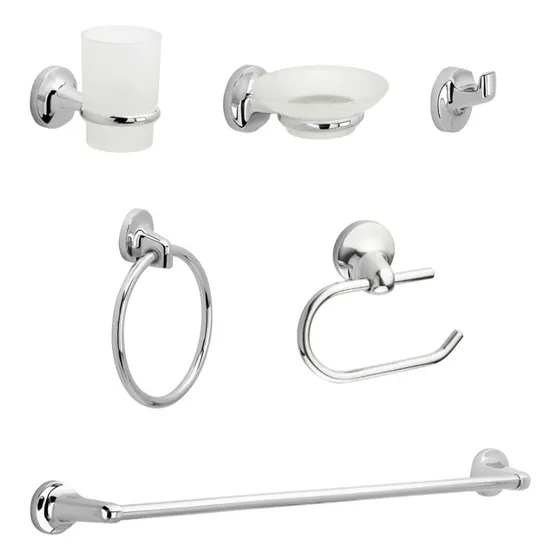 Juego De Accesorios Para Baño Corona Modelo Palermo
