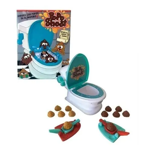 Popo Shoot Ditoys Juego De Mesa Emboca Inodoro