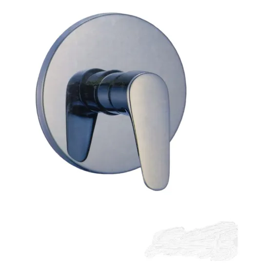 Mezcladora Monomando Para Regadera Redondo Baño Meer