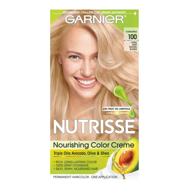 Tinte De Pelo Garnier Nutrisse 100% Rubio Natural Extraliger