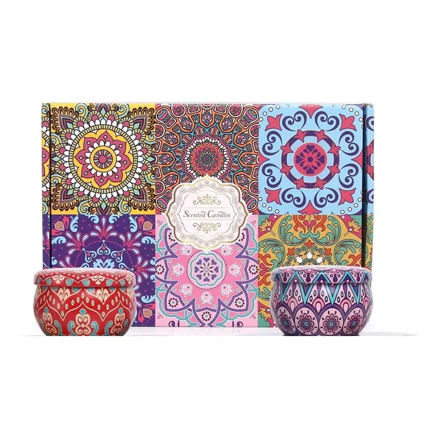 Velas Aromáticas Mirum Cera De Soja Relajantes, Kit 6 Piezas