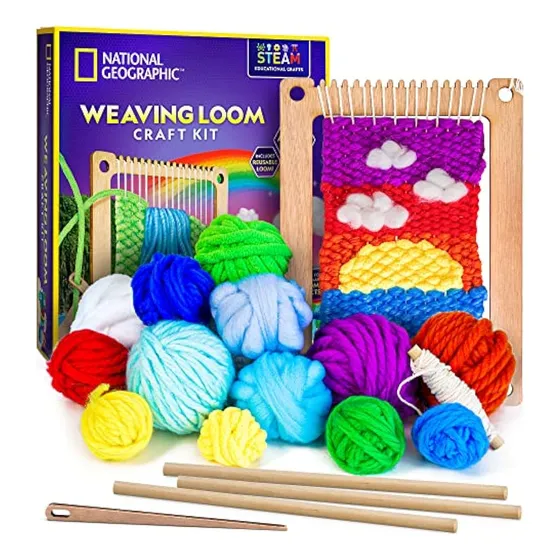 National Geographic Kit De Tejido Para Niños  Kit