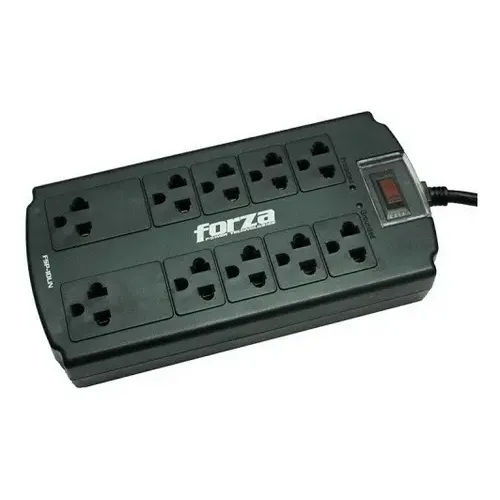 Supresor De Picos Forza Fsp-10un De 1080j 1800w \u002Fvc Color Negro | Cuotas sin interés