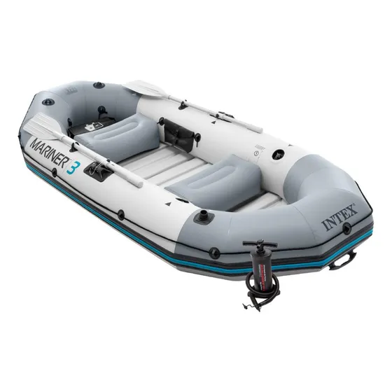Bote Inflable Mariner 3 Intex 3 Personas + Remos Y Bomba