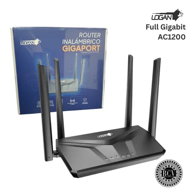 Router Wifi Doble Banda Fibra Optica Gigabit Inter Rompemuro