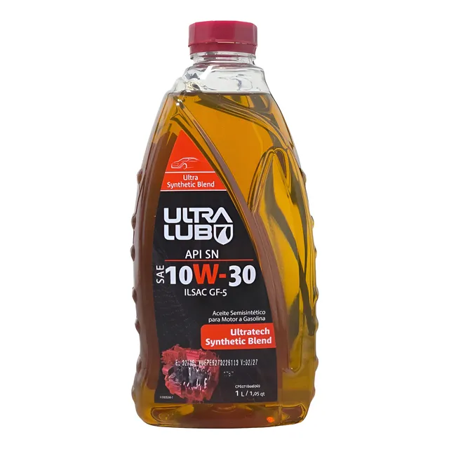 Aceite Ultralub 10w30 Semisintetico Ultratech Api Sn
