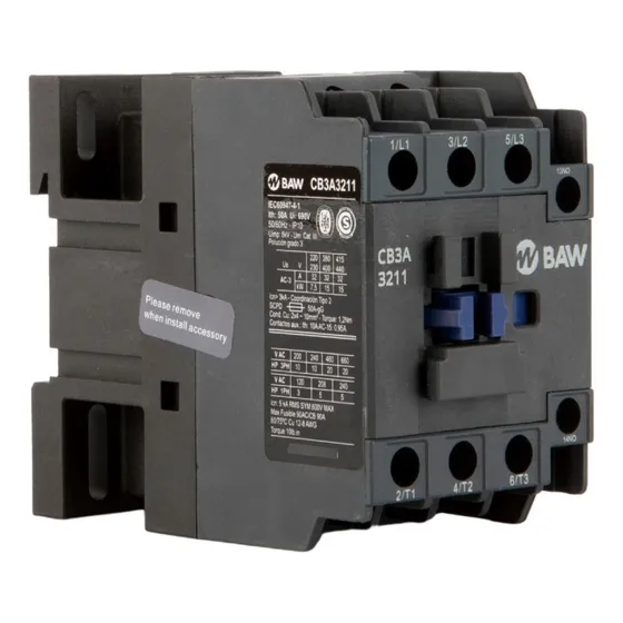Contactor Baw 32amp 110vca 1na+1nc
