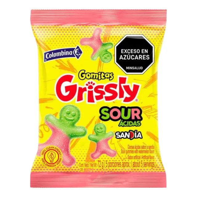 Gomitas Sour Sandia Acida - G A $49 - g a $45