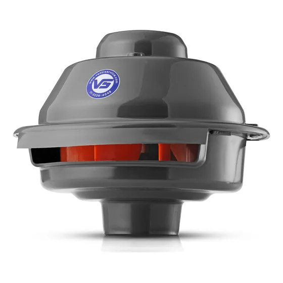 Motor De Campana Extractor Exterior 4 '' I 10 Cm Rulemanes