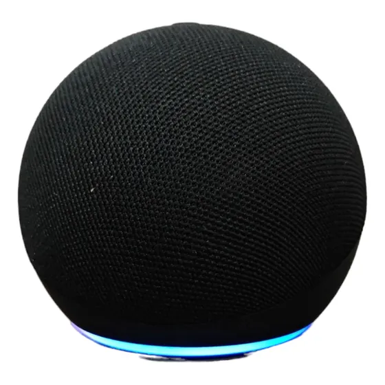 Caixinha De Som Portátil Bluetooth Pendrive Formato Bola Cor Preto