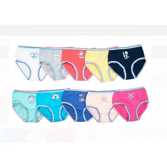 Pantaletas Cacheteros Set De 10 Talla S Juvenil