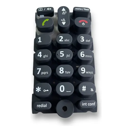 Teclado Telefone Ts3110 C/condutor Luz Cor Preto